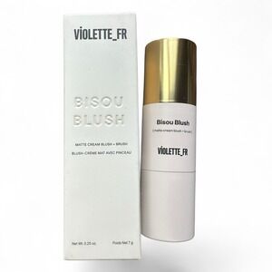 VIOLETTE_FR BISOU BLUSH Marbled Cream Blush Stick - MARYAM - Full Size - BNIB